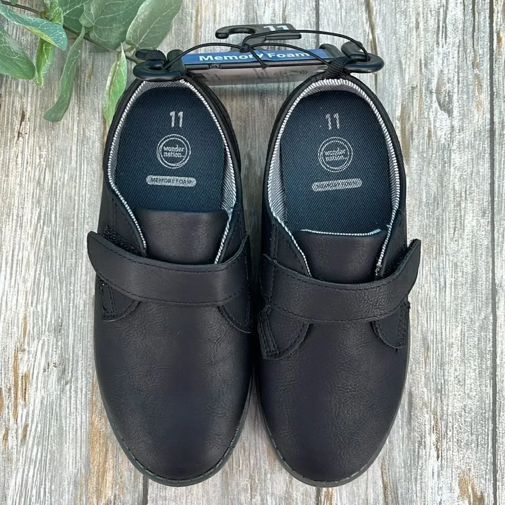 Toddler Boys Black Oxford Dress Shoes Size 11